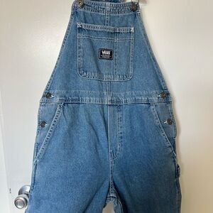 Vans Classic Blue Denim Overalls